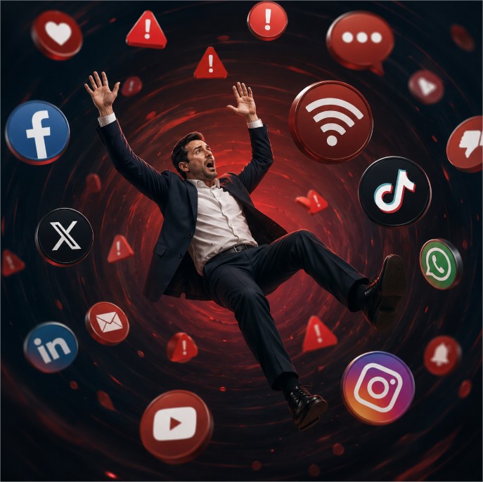 Errores en gestión de crisis en redes sociales
