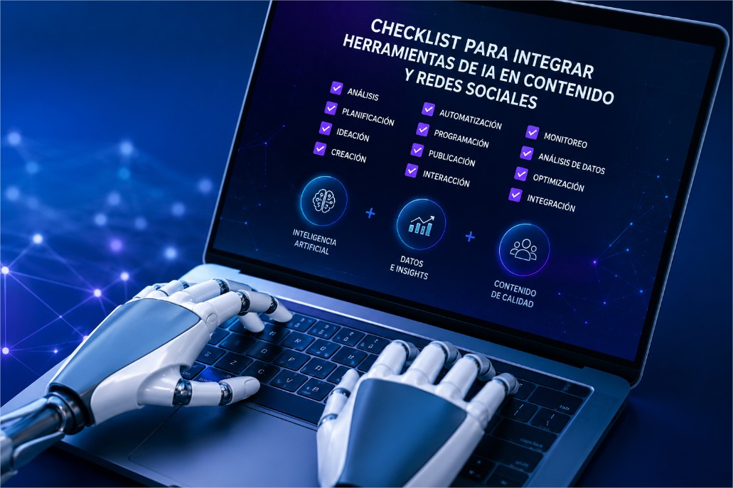 Integrar IA en creación de contenido para redes socialesv