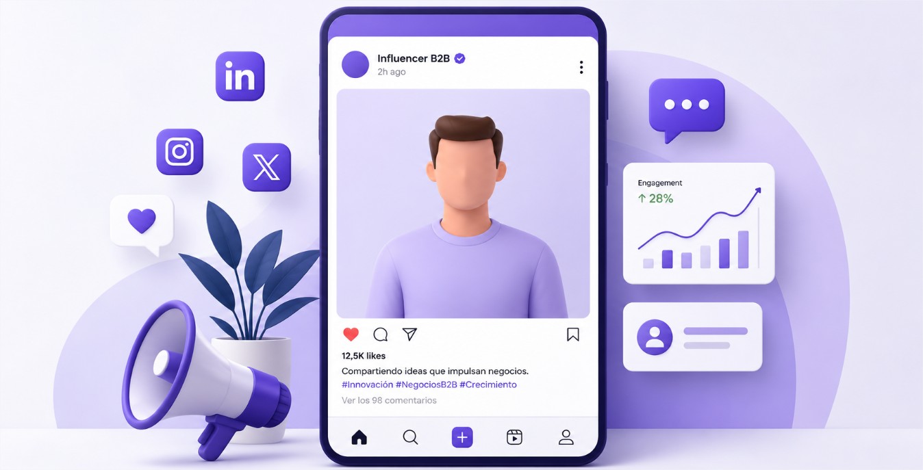 Campañas de influencer marketing B2B efectivas