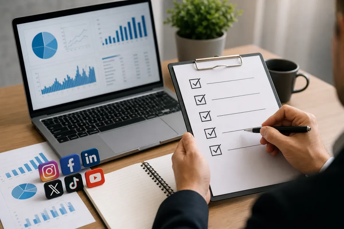 Checklist para auditar la estrategia de redes sociales de tu empresa