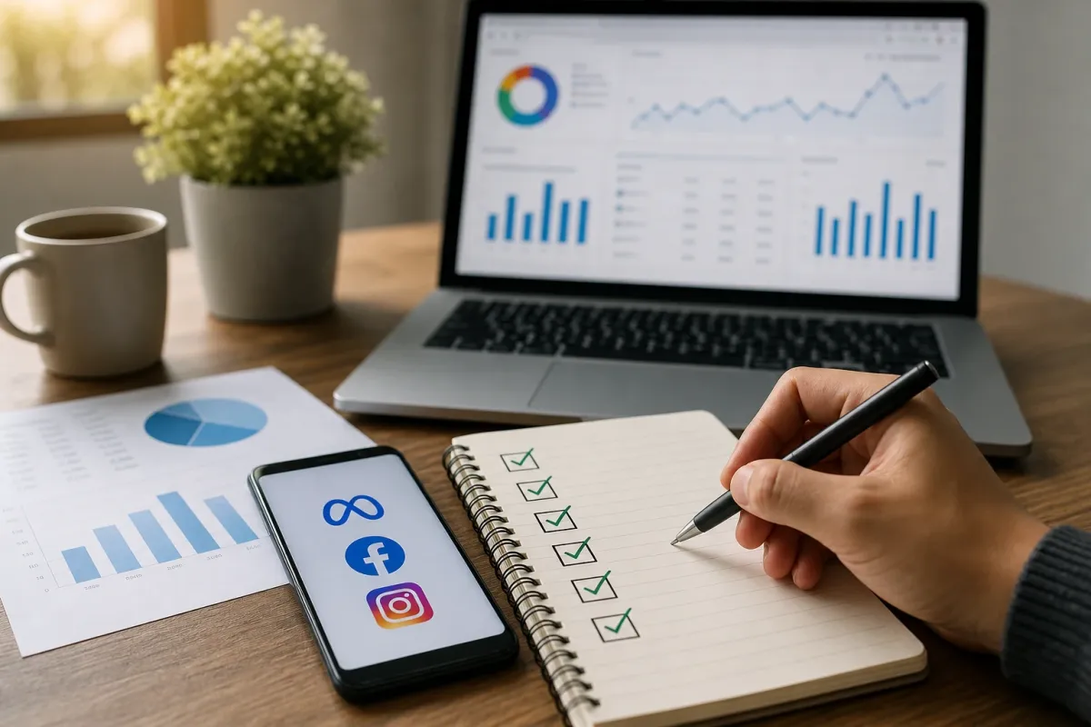 Checklist para optimizar el presupuesto en campañas de publicidad en redes sociales para pymes