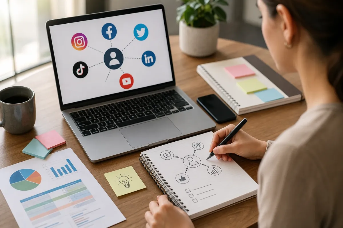 Cómo crear una estrategia de redes sociales desde cero paso a paso