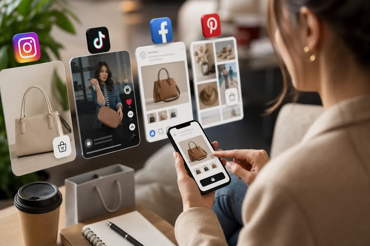 Comparativa de nuevas funcionalidades de compras integradas en redes sociales