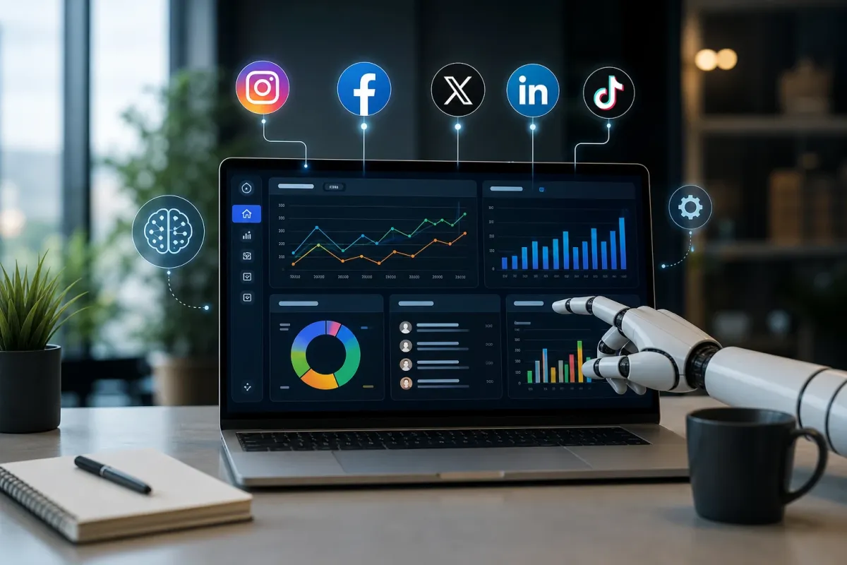 Comparativa de plataformas de inteligencia artificial para automatizar la gestión de redes sociales