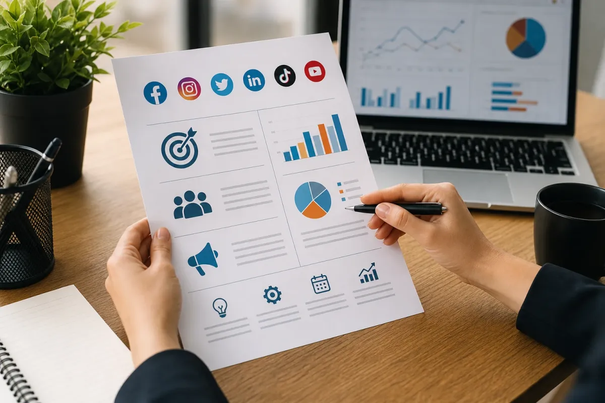 Elementos clave que debe incluir una propuesta de redes sociales efectiva