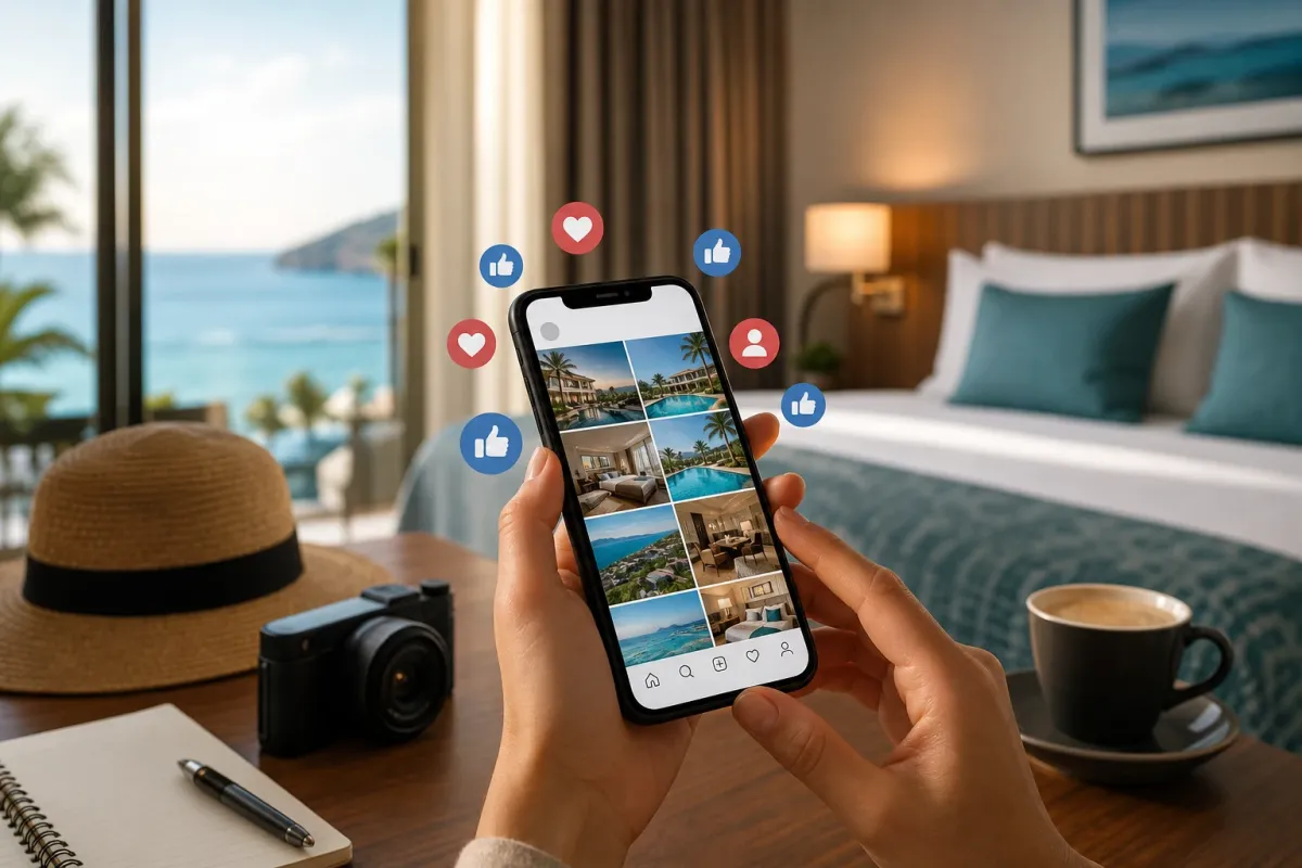Estrategias efectivas para redes sociales en hoteles