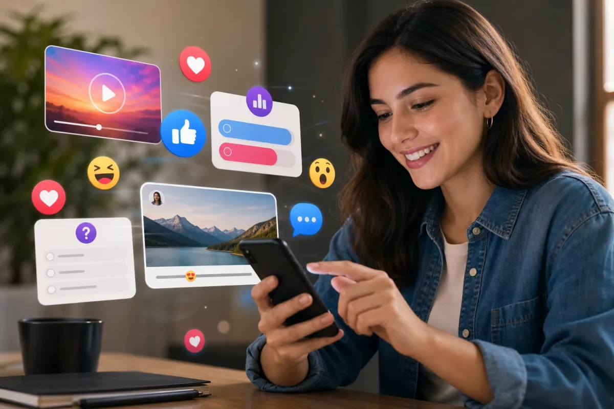 Guía para crear contenido interactivo en redes sociales que fomente la participación del usuario