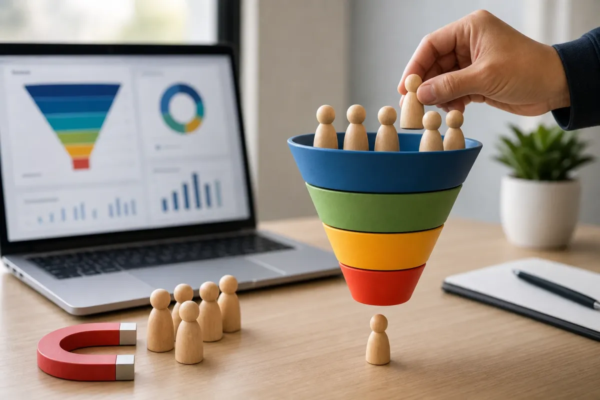 Qué es un funnel de marketing digital y cómo aplicarlo