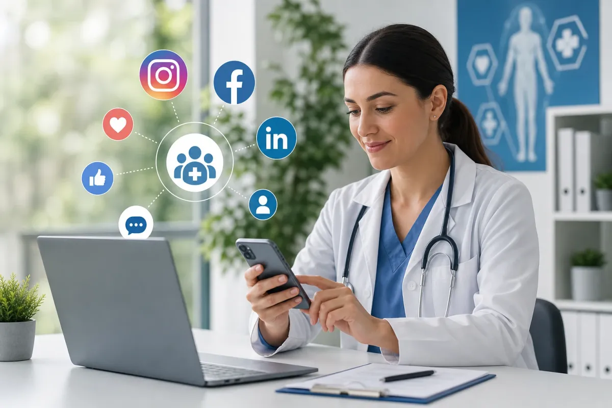 Redes sociales para clínicas y consultorios: Estrategias efectivas para el sector salud