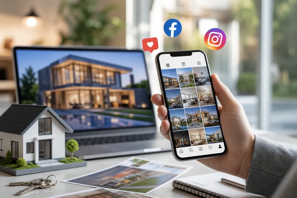 Redes sociales para inmobiliarias: Estrategias efectivas para captar clientes