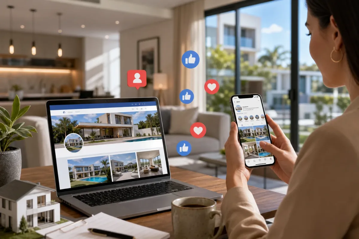 Redes sociales para inmobiliarias: Estrategias efectivas para captar clientes